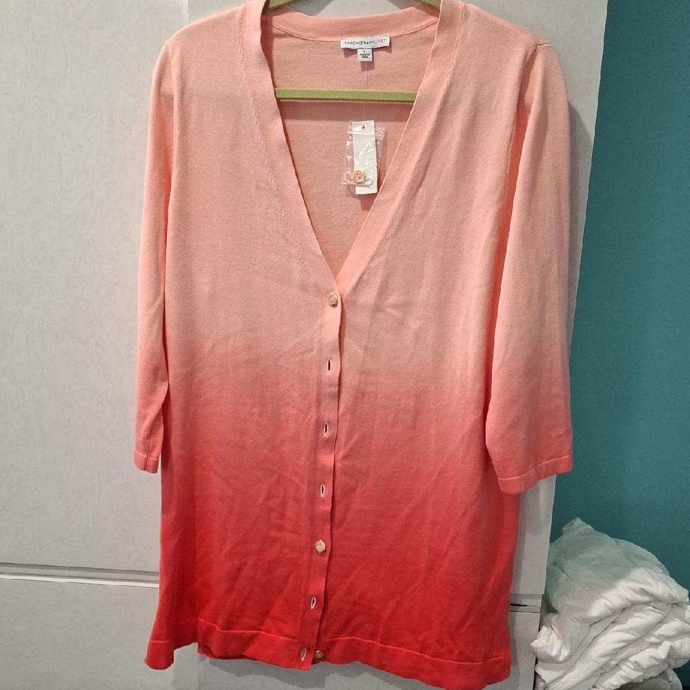 Issac Mizrahi Cardigan. Nwt